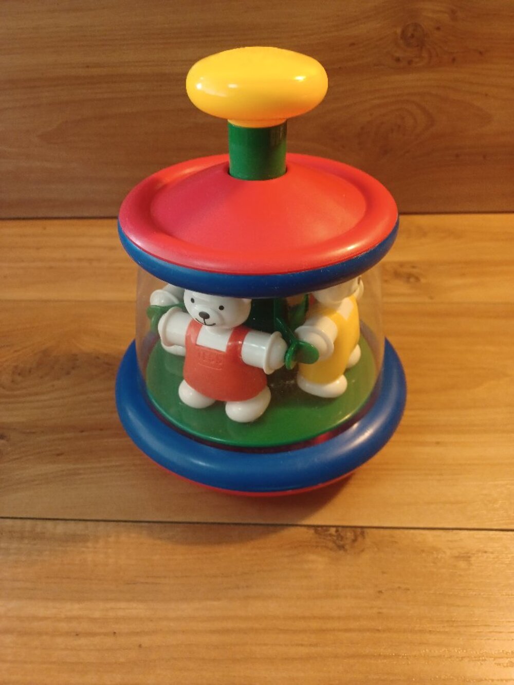 Pop Toy Push Bear Spins & Pop Up Baby, Toddler Collection Children